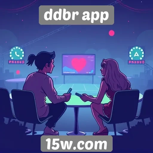 Comunidade de jogadores no ddbr app promove interações sociais