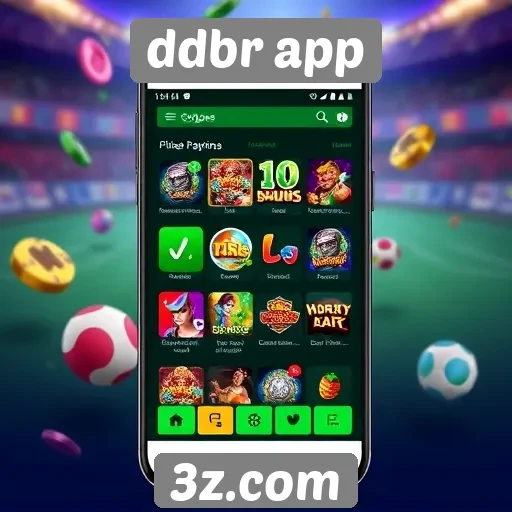 Plataforma DDBR app oferece promoções exclusivas em jogos